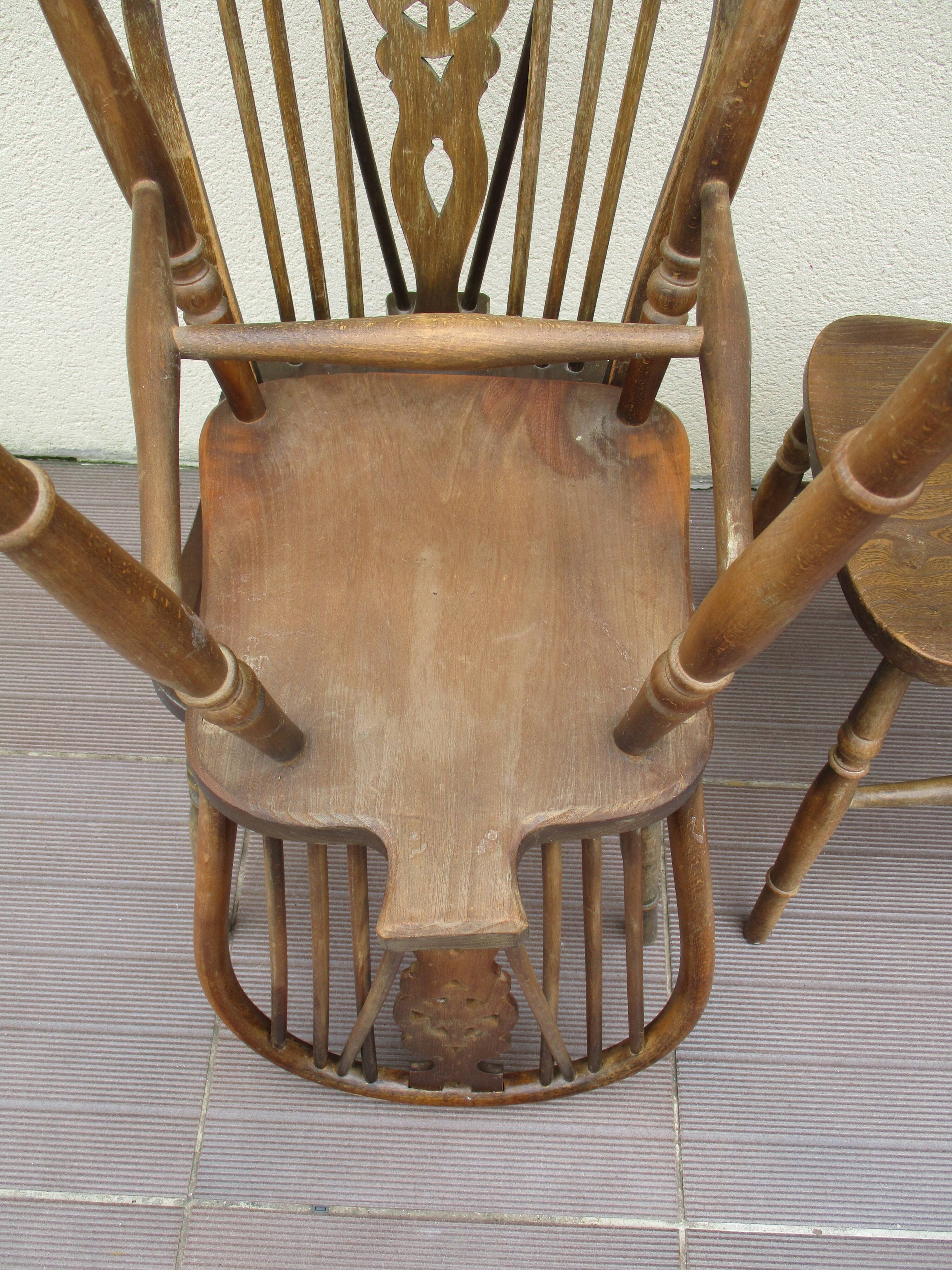 Lot 4 arcol scandianve windsor chairs