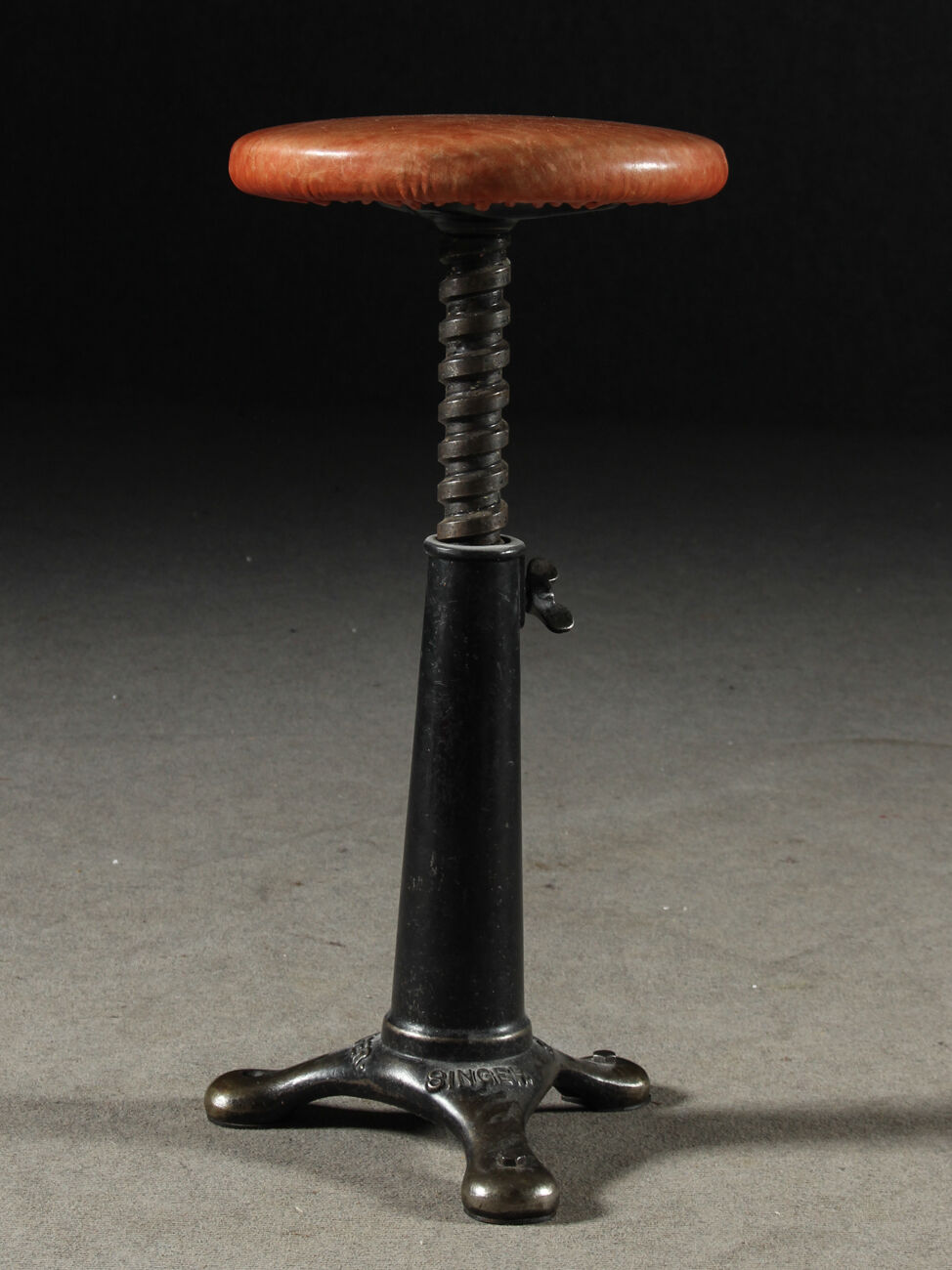 Singer stool cast iron