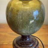 Green marble lamp