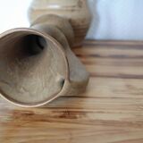 Lot de 2 carafes/pichets anciens grès