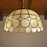 Mother-of-pearl and brass suspension 35 cm