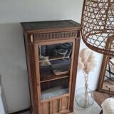 Glass-fronted Parisian wardrobe