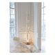 Postmodern tubular floor lamp "Tall Spiral No.5" by Thierry Vide 1999