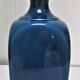 Lampe céramique bleue craquelée années 70