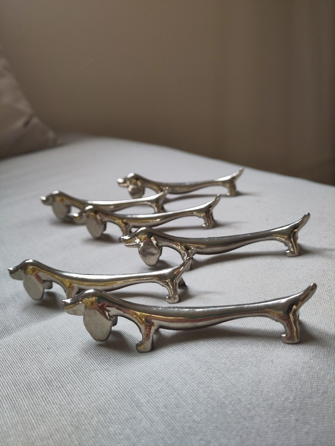 Set of 6 knife holders