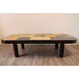 Vintage coffee table "Shogun" by Roger Capron 1960