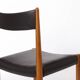 6 Vintage German Dining Chairs by Lübke, 1970s, Beech Wood & Faux Leather