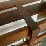 Vintage wall coat rack hooks circa