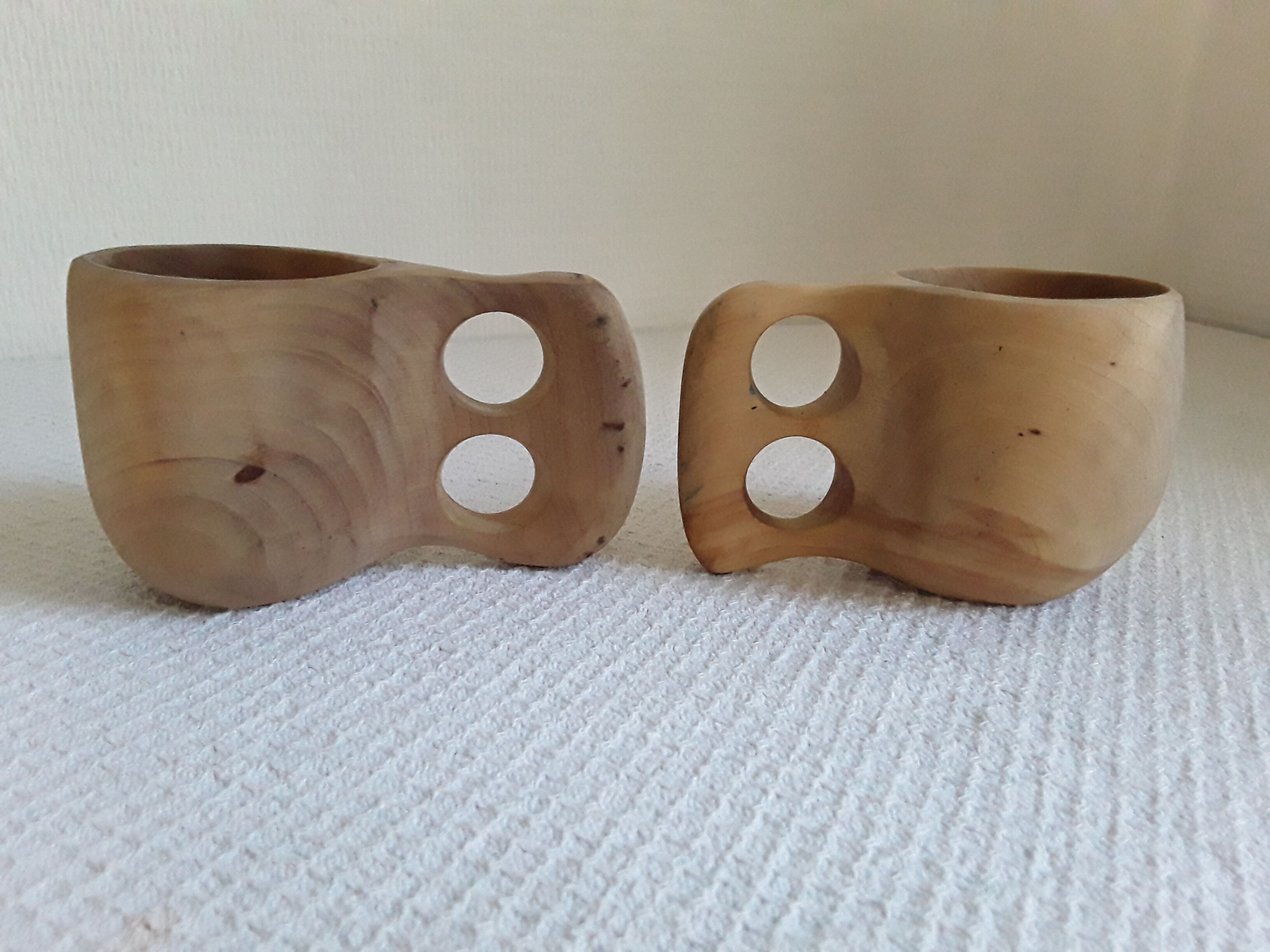 Natural and ecological wood cups