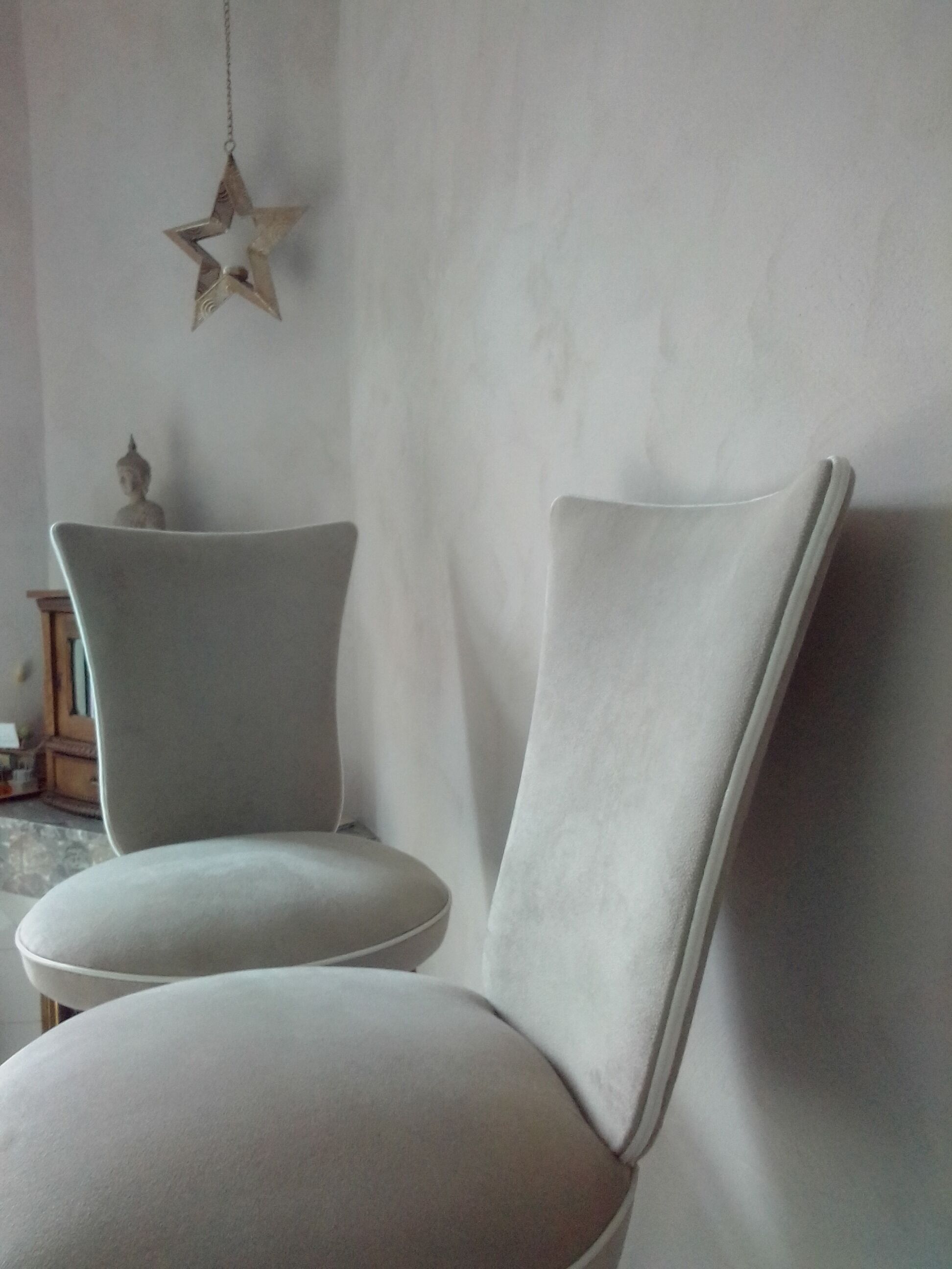 2 cocktail chairs 50s