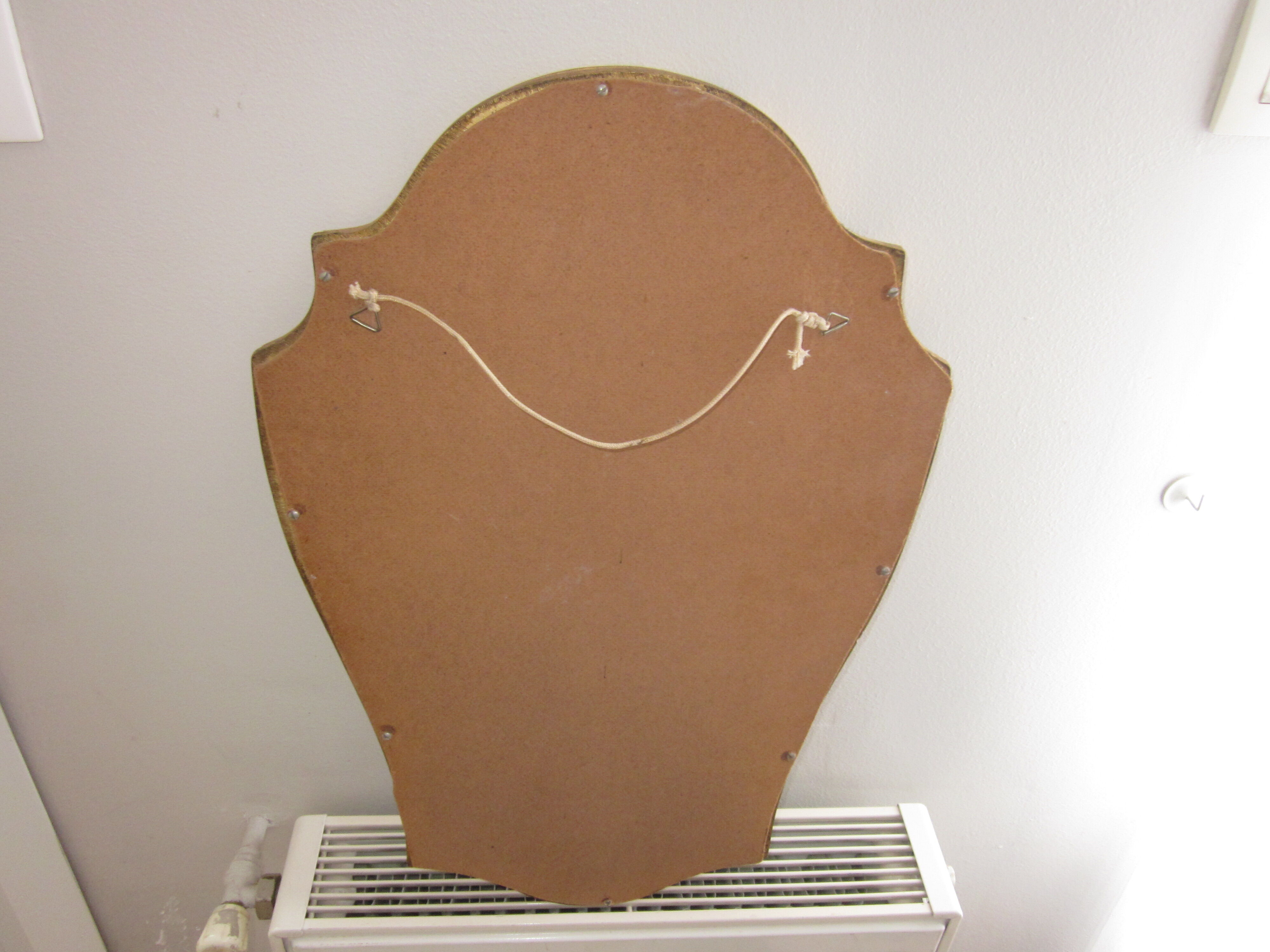 Gold style mirror