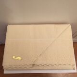 Embroidered cotton sheet