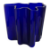 Cobalt blue glass vase, Denmark