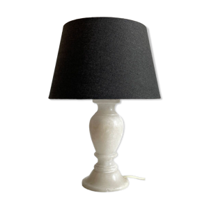 Pied de lampe et abat-jour