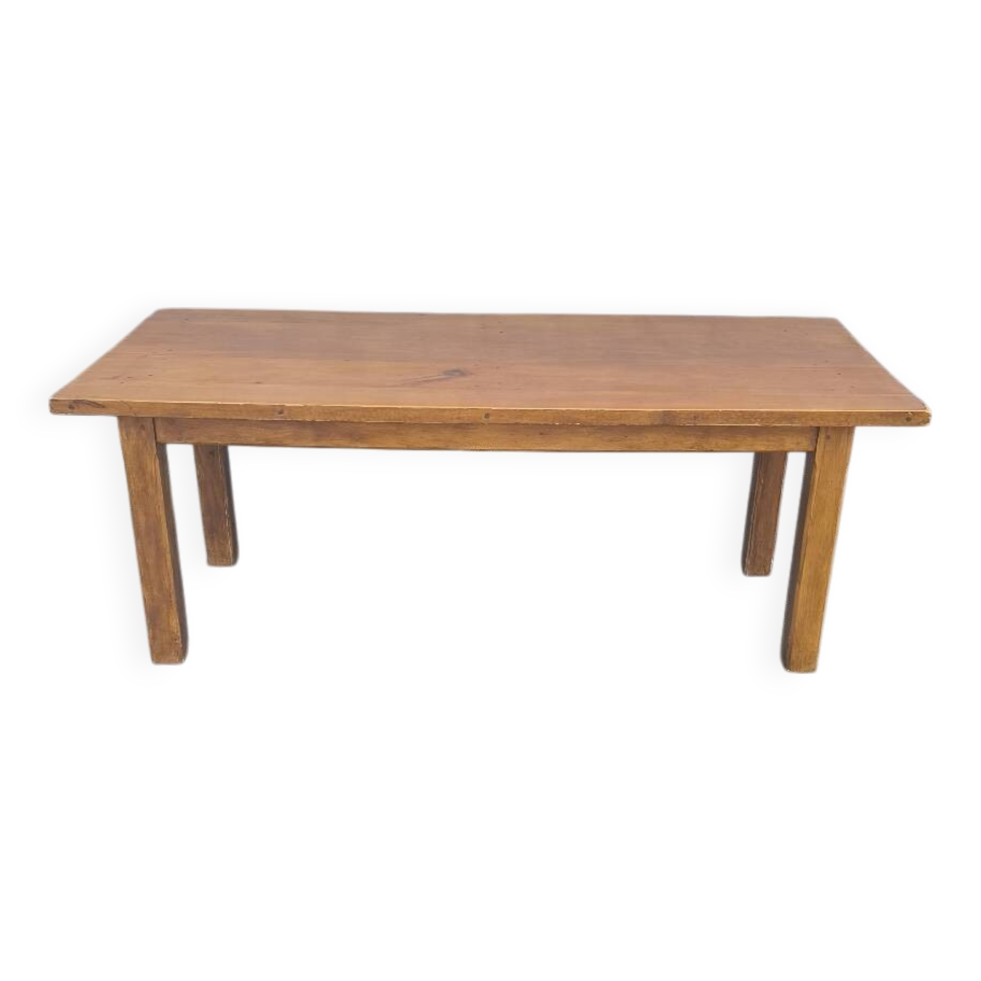 Solid elm farmhouse table 1950