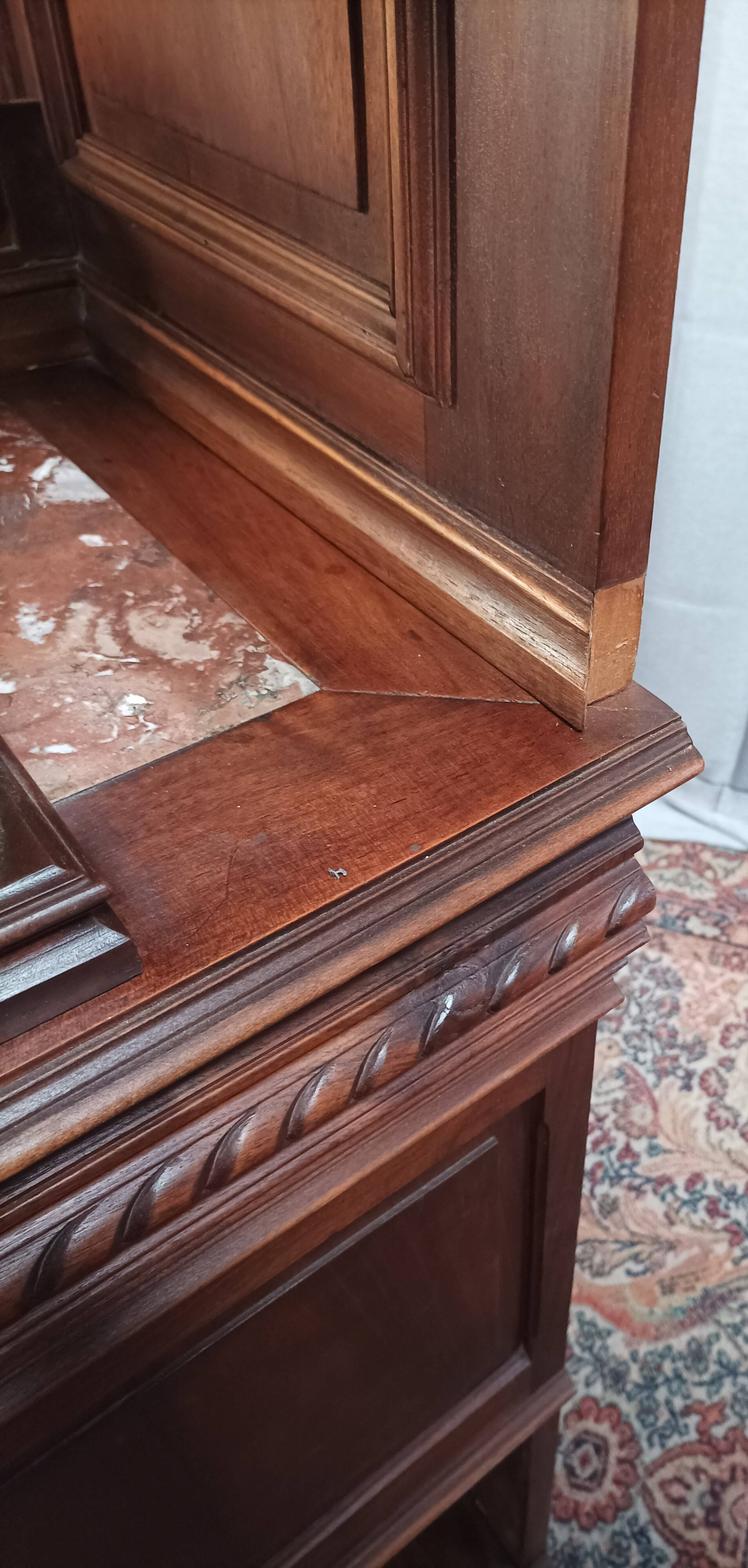 Renaissance walnut sideboard