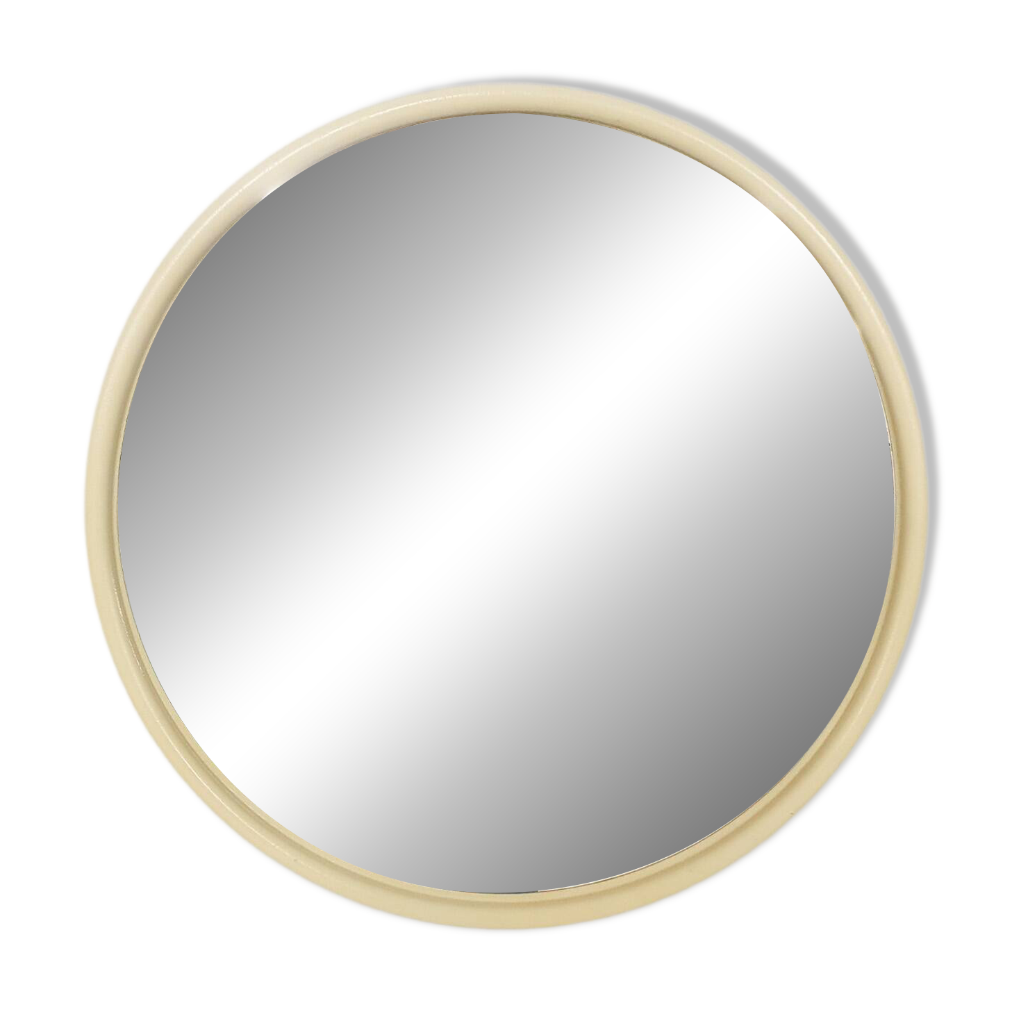 Mid-century round polyester mirror, The Netherlands 1960's