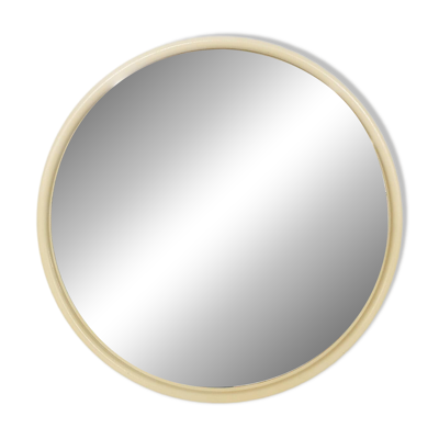 Miroir rond en polyester des années 1960, Pays-Bas