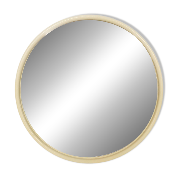 Miroir rond en polyester des années 1960, Pays-Bas — Beyit