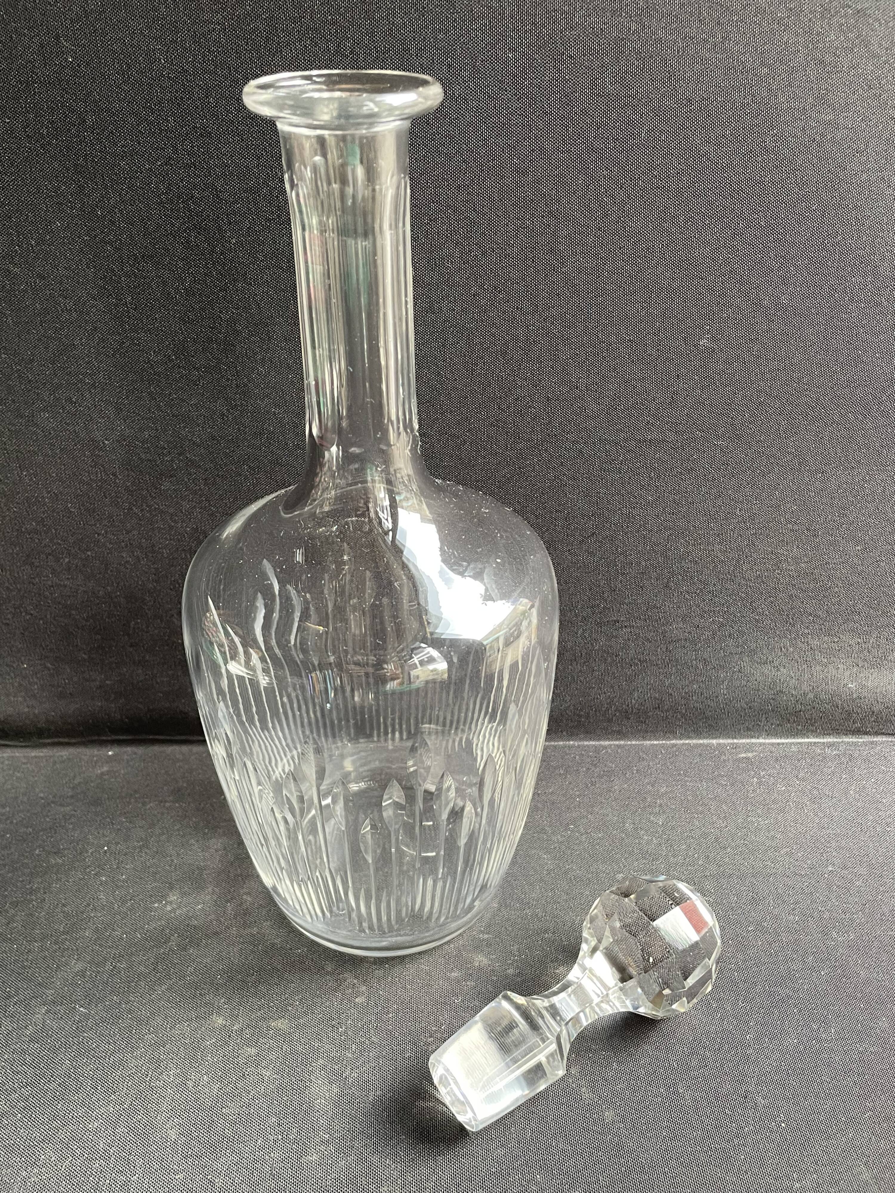 Baccarat water carafe Corneille service