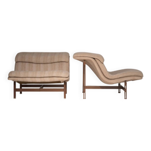 Chaises lounge Wave par - giovanni offredi