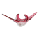 Large Murano bowl Flavio Poli - Pink Sommerso - Mid-Century - 1970s
