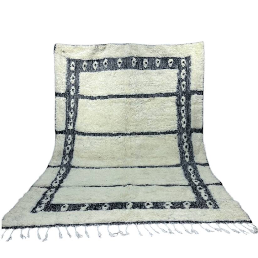 Grand tapis beni ouarine 3x2m