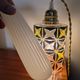 vintage opaline glass lamp shades from the 1970s