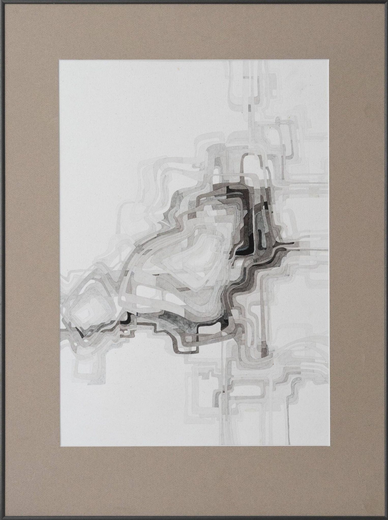 Compositions abstraites - Aquarelles - Lot de 3 - Joan CLARET
