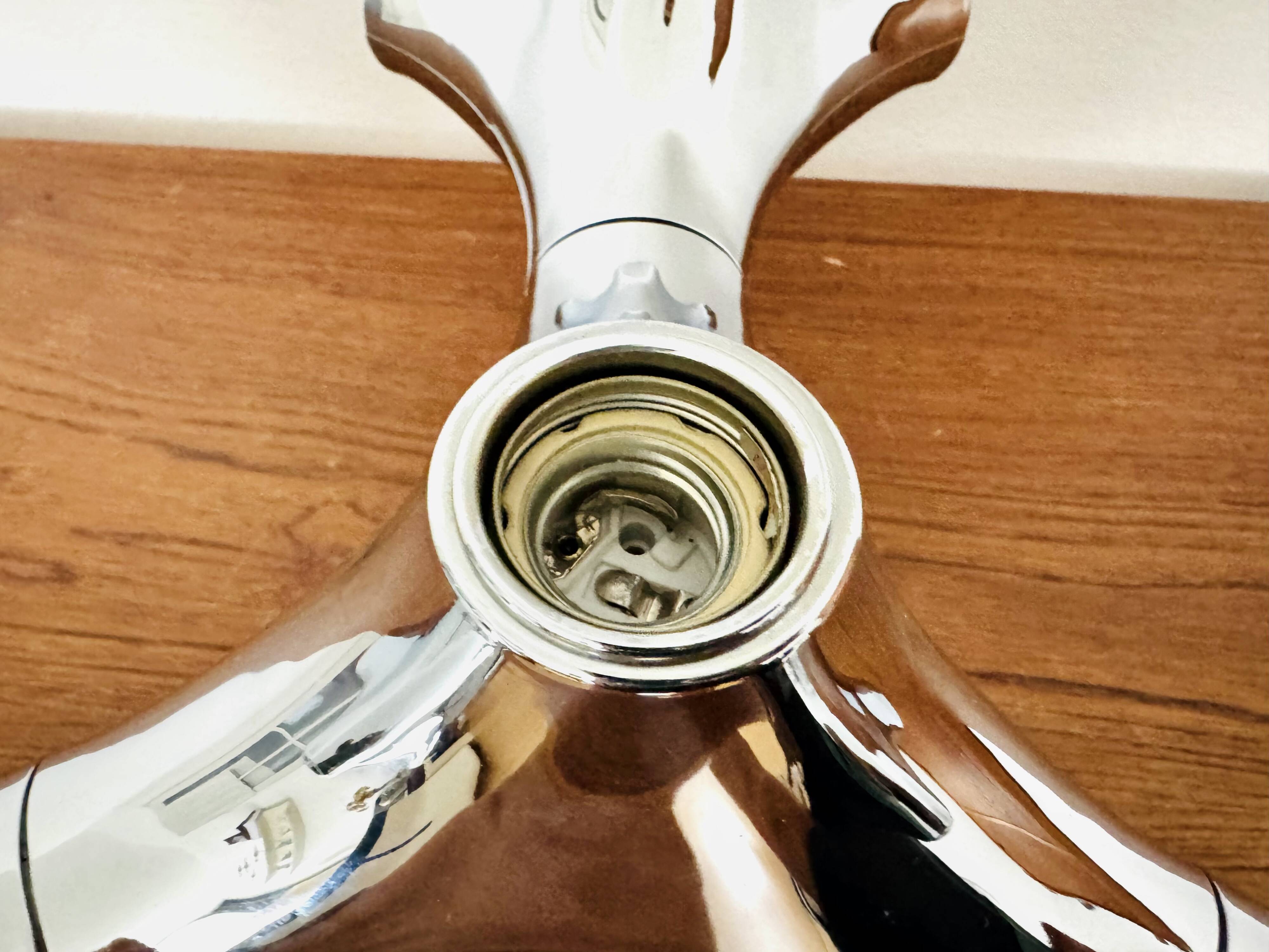 Lampe Flush Sputnik Gemini par Gebrüder Cosack