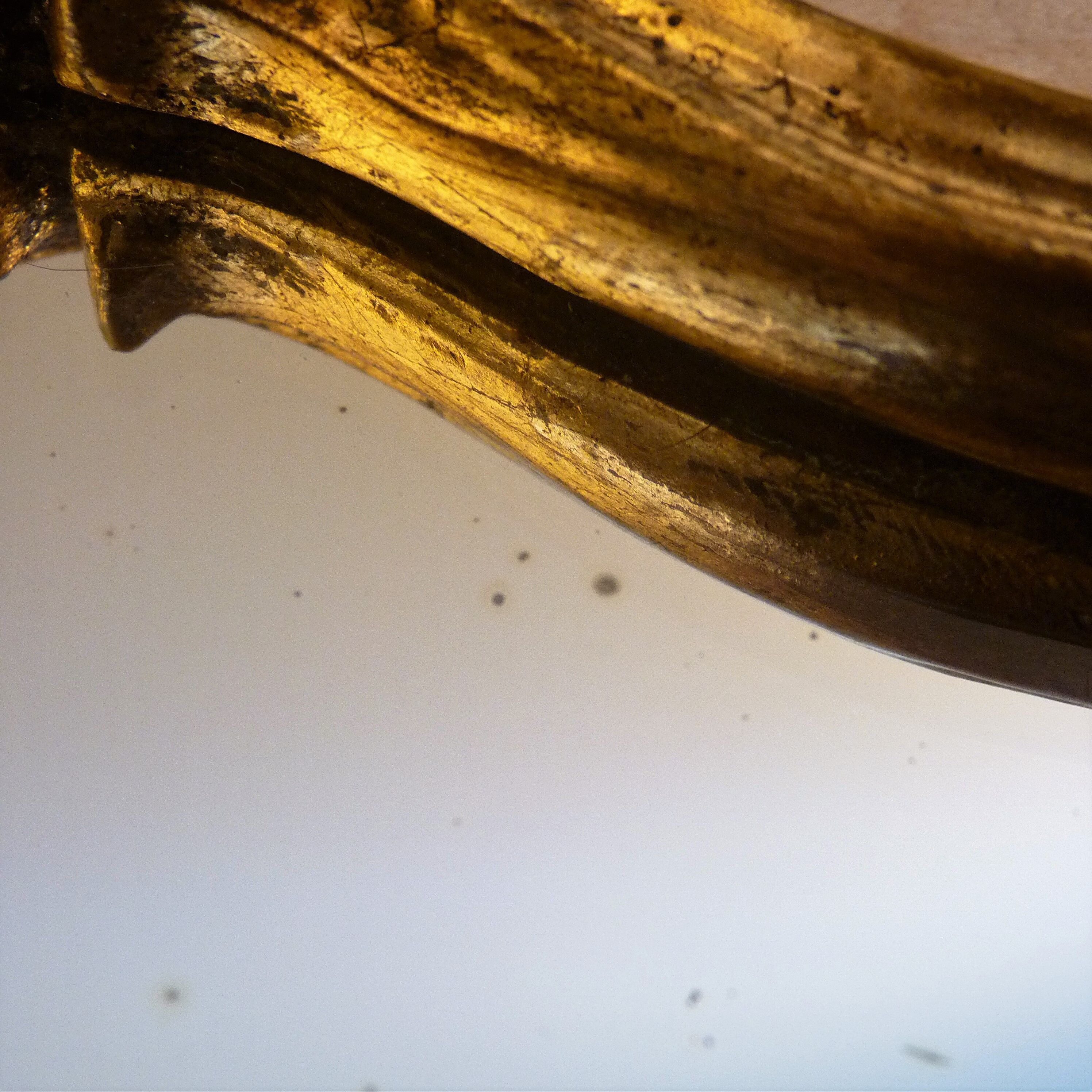 Small Golden Mirror Moulding