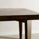 French Mid Century Squared Dining Café Table by Pierre Jeanenret, 1950s