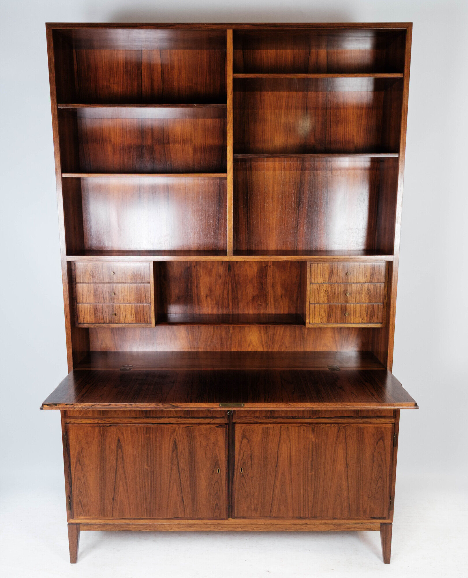 Secretaire in rosewood of danish design from the 1960s