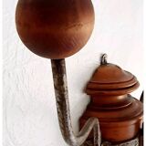 Bentwood/1900s style wall-mounted coat rack