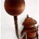 Bentwood/1900s style wall-mounted coat rack