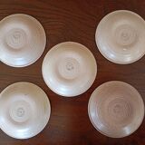 5 assiettes à tapas Salins