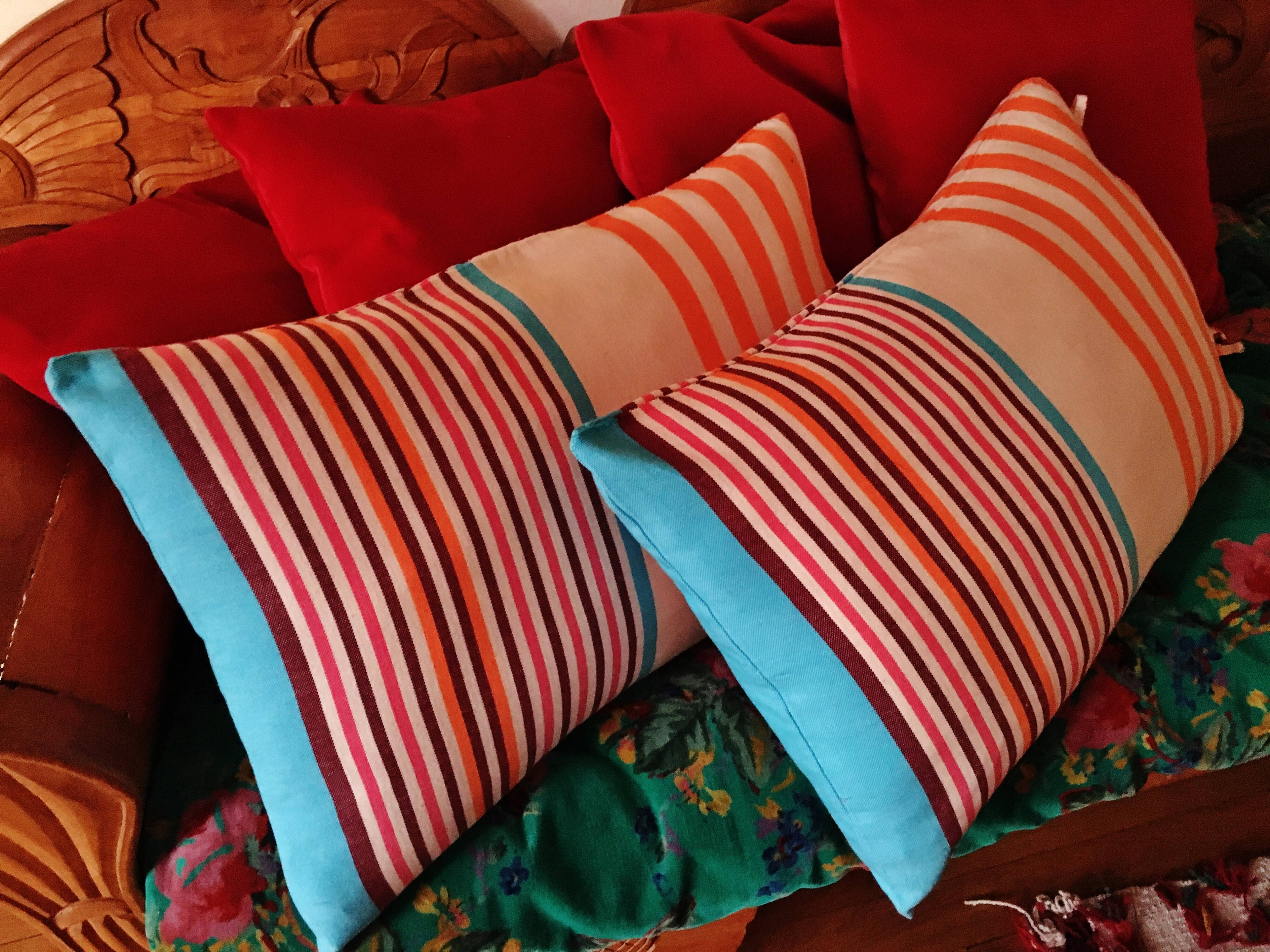 Pair of cushions