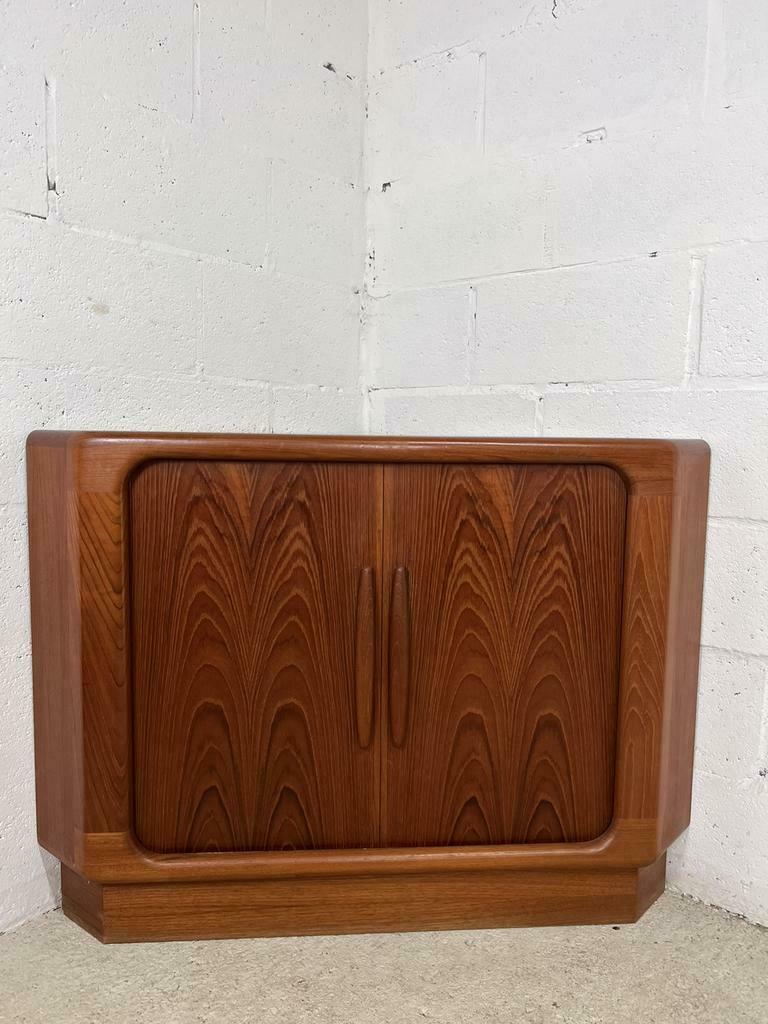 Vintage Danish corner cabinet DYRLUND
