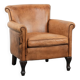Beautiful subtle vintage sheepskin armchair with elegant legs