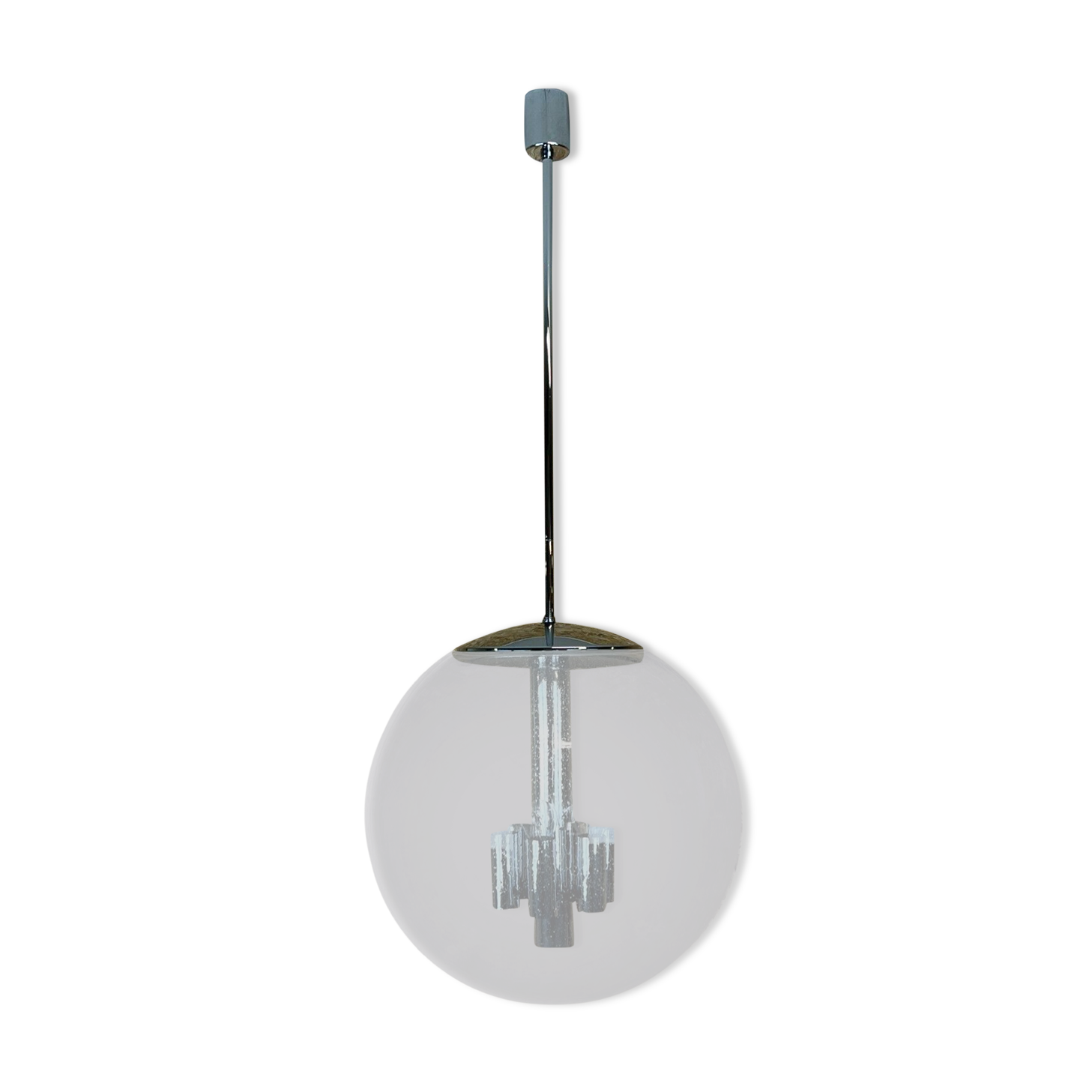 XXL 60s 70s lamp ceiling lamp Limburg "Globe" spherical lamp ball design 60s