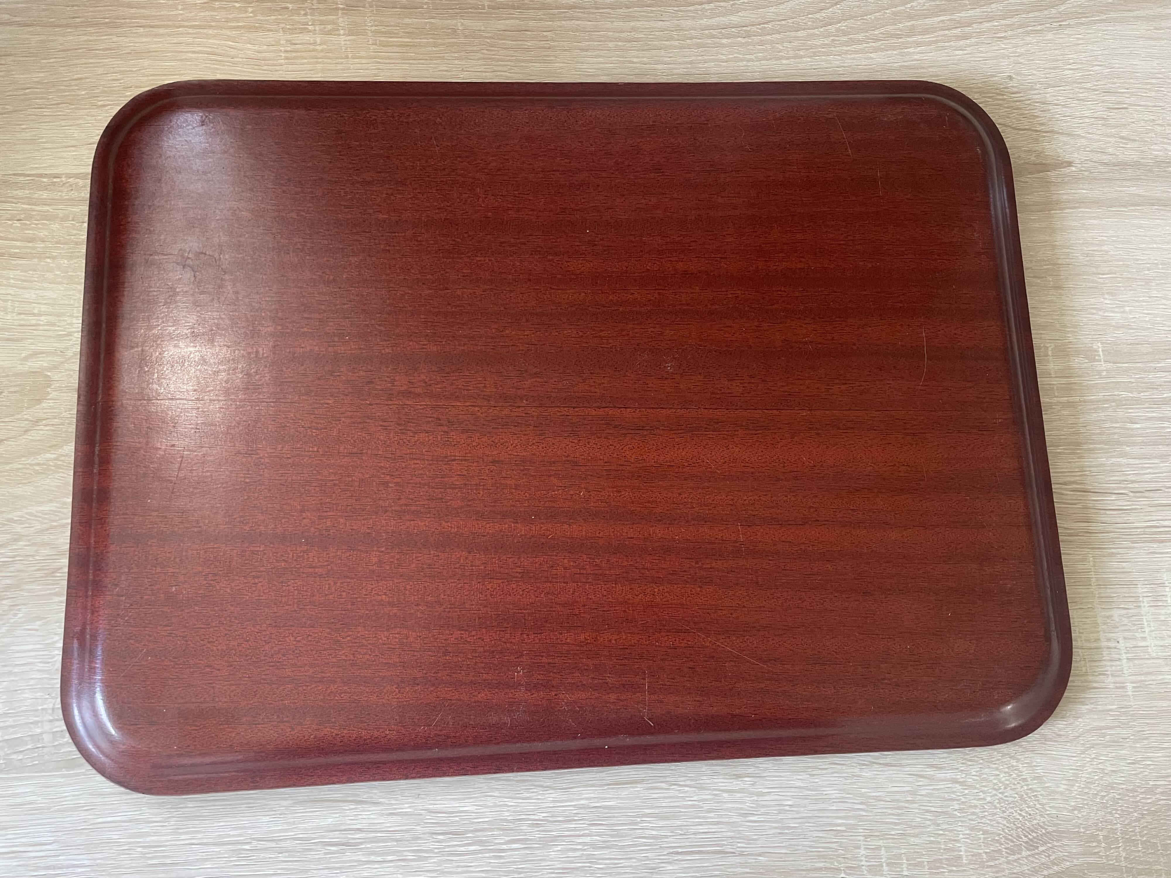 Vintage post-formed teak top