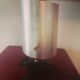 Bedside lamp desk guariche style rockabilly brushed steel 1960