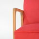 Fauteuil kadr framboise