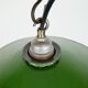 Industrial Green Enamel Light, 1950s