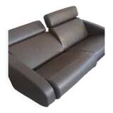 Sofa and 2 poufs, Steiner Faubourg model.