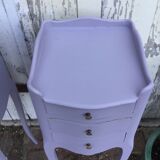 Renovated Louis XV bedside pair.