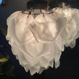 Vintage flower glass pendant chandelier