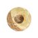 Support de bougie chauffe-plat en onyx dans un marbre.