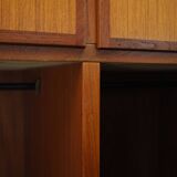 Teak wardrobe, Danish design, 1970s, manufacturer: Omann Jun