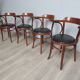 4 fauteuils bistrot vintage